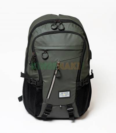 Xin Yuan Multi Functional Olive Waterproof Backpack
