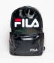 Fila Black PU Leather Backpack