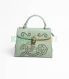 Susen Flower Green Hand Bag
