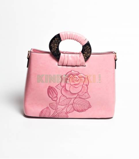 Lianhuier Pink Hand Bag