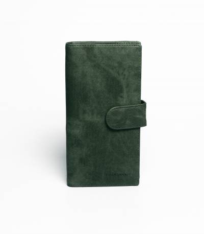 Fuerdanni Leather Green Wallet