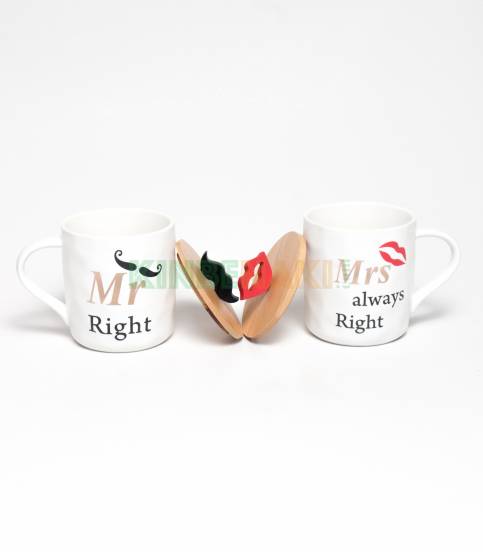 Mr And Mrs Always Right Couples Mug