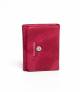 Forever Young Smiley Leather Wallet Maroon