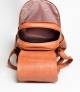 Hoodie Wooden Brown Girls Mini Backpack