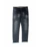 Slim Fit Black Stretch Denim Jeans For Men V2