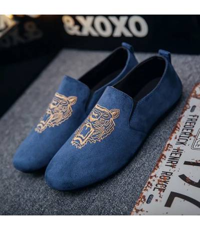 Men's Blue Tiger Shoe