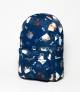 Cats & Fish Navy Blue Girls Backpack
