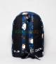 Cats & Fish Navy Blue Girls Backpack