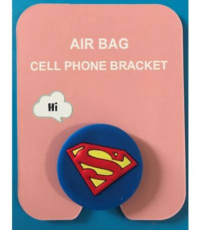 Air Bag Cell Phone Bracket Superman Finger Holder
