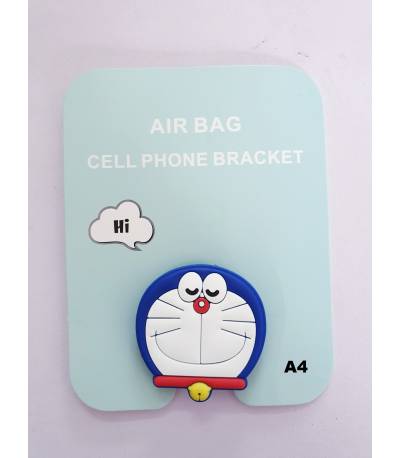 Air Bag Cell Phone Bracket Doraemon Finger Holder