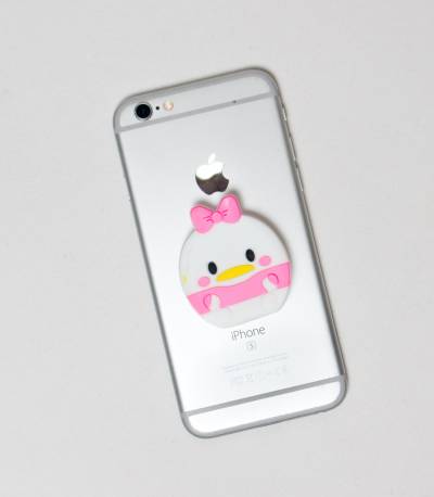 Air Bag Cell Phone Bracket Cute Baby chicken Finger Holder