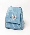 Denim Design Blue Girls Mini Backpack V2