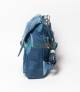 Denim Design Dark Blue Girls Mini Backpack V2