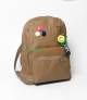 ZINC Dark Olive Color Girls Mini Backpack
