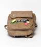 ZINC Dark Olive Color Girls Mini Backpack