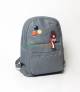 ZINC Gray Color Girls Mini Backpack