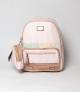 JJ Fashion Sweet & Cute Small Stripe Girls Mini Backpack