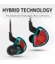 KZ ES4 HiFi Hybrid In-ear Earphone Wired Earbuds