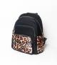 Chita Print Black Color Girls Mini Backpack