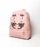 Flower Light Pink Color Backpack