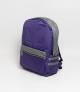 Fortune Double Stripe Purple Backpack