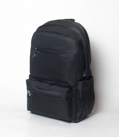 Fortune Black Color Waterproof Backpack