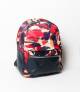 Black & Red Abstract Girls Mini Backpack
