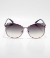 Gucci Designed Frame Purple Ladies Sunglass