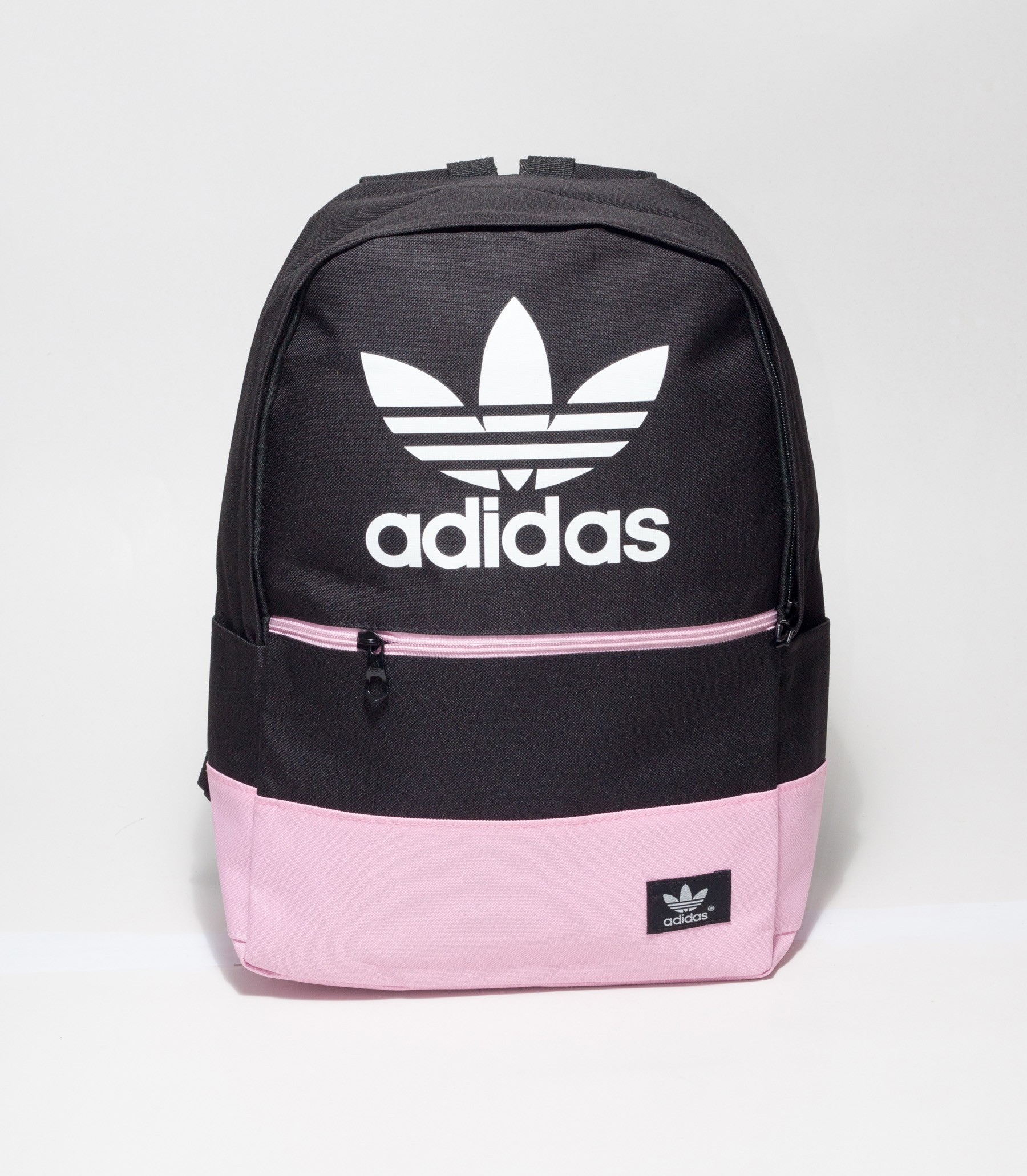 Adidas black and store pink backpack