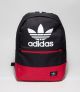 Adidas Black And Red Color Backpack With Adidas Logo