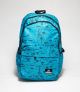 Sky and Black Color Adidas Print Backpack