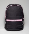 Adidas Pink Stripe Black Color Backpack