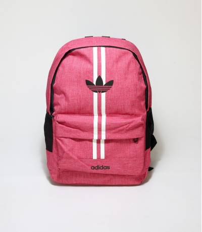 Adidas Double Stripes Pink Color Backpack