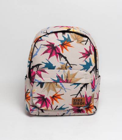 Xike Floral Off White Backpack