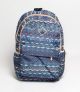 A&EM Abstract Design Blue Backpack