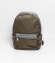 Fortune Double Stripe Olive Backpack