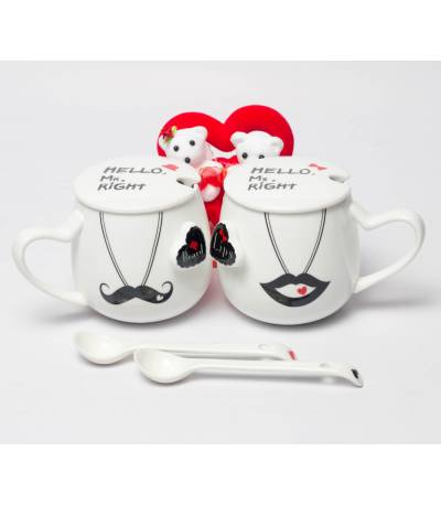 Mr And Ms Right Couples Mug