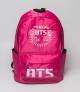 BTS Pink Solid Pink Backpack