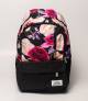 Xike Madi Pink Color Floral Girls Backpack