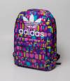 Adidas Purple Abstract Diamond Backpack