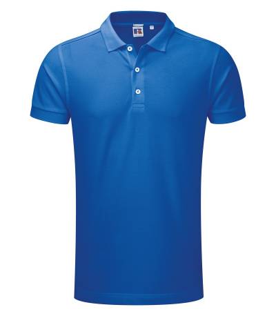 Azure Blue Polo Shirt For Man - KinbeNaki.com