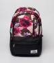 Xike Madi Pink & Grey Color Floral Girls Backpack