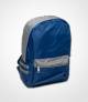 Fortune Double Stripe Blue Backpack