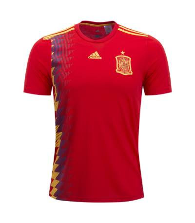 Spain Home Jersey World Cup 2018