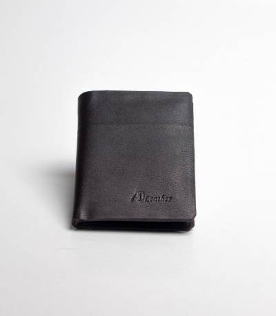 Ad leather wallet chocolate