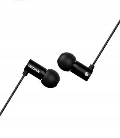 REMAX RM-600M Pure Metals Black Headphone