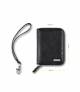 ZHUSE Original Leather Wallet And 4000mAh Power Bank