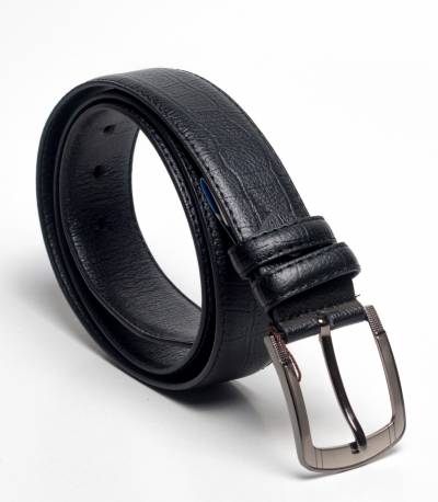 Black Yarn Waistline Belt