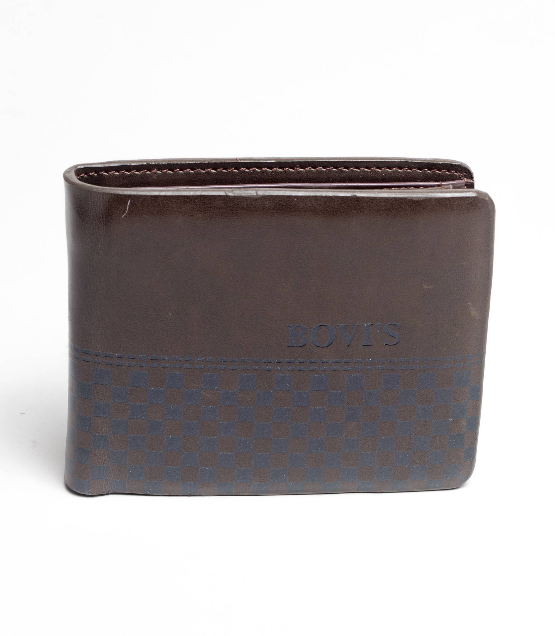 Double Clipper Bovi's Wallet for Men - Brown
