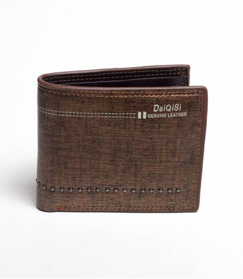 Daiqisi Brown Leather Wallet